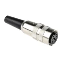 Lumberg 12 Pole Straight M16 DIN Socket Threaded Cable Female Connector KV 120