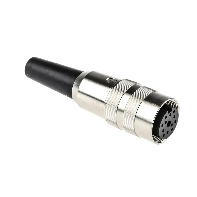 Lumberg 12 Pole Straight M16 DIN Socket Threaded Cable Female Connector KV 120