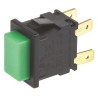 Arcolectric (Bulgin) Ltd 8300 Series Push Button Switch Momentary DPST Panel Mount 12.9 mm Cutout IP40 250V AC H8351ABAAH