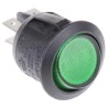 Arcolectric (Bulgin) Ltd Illuminated DPST On-Off On-Off Rocker Switch Panel R13244BNAB