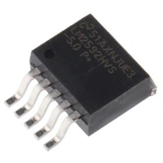 Texas Instruments Buck Converter Surface Mount 3.46V 2A Output Current LM2592HVS-5.0/NOPB