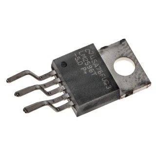 Texas Instruments Buck Converter, Through Hole, 3.46V Output Voltage, 3A Output Current, 73% Efficiency LM2596T-5.0/NOPB