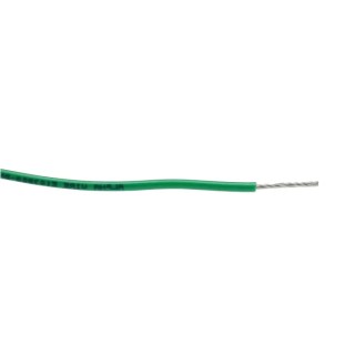 Alpha Wire Hookup Wire PVC Series Green 20 AWG, 10x0.25 mm Core Strands, 305 m Length, 300V, Tinned Copper 3053 GR001