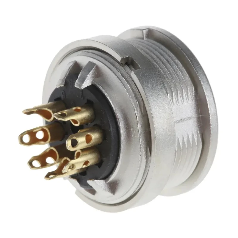 Lumberg 7 Pole Straight M16 Panel Mount DIN Socket 5A 60V ac IP40 KFV 71