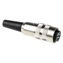 Lumberg KV 6 Pole Straight M16 DIN Socket Threaded Cable Female, 5A, 250V AC, IP40, DIN EN 60529 KV 60