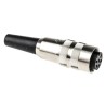 Lumberg KV 6 Pole Straight M16 DIN Socket Threaded Cable Female, 5A, 250V AC, IP40, DIN EN 60529 KV 60