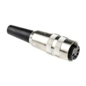 Lumberg KV 5 Pole Straight M16 DIN Socket, DIN EN 60529, 5A, 60V AC, IP40, Threaded Cable Female KV 50