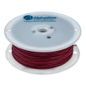 Alpha Wire Harsh Environment Hookup Wire PVC Series 7 x 0.20 mm, Tinned Copper Conductor, Red Jacket, 305 m 3050 RD001