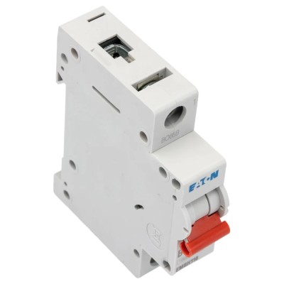 Eaton MEM Shield Miniature Circuit Breaker 1-Pole 10A Type B 240V AC 48V DC 10 kA Breaking Capacity EMBH110 EMBH110