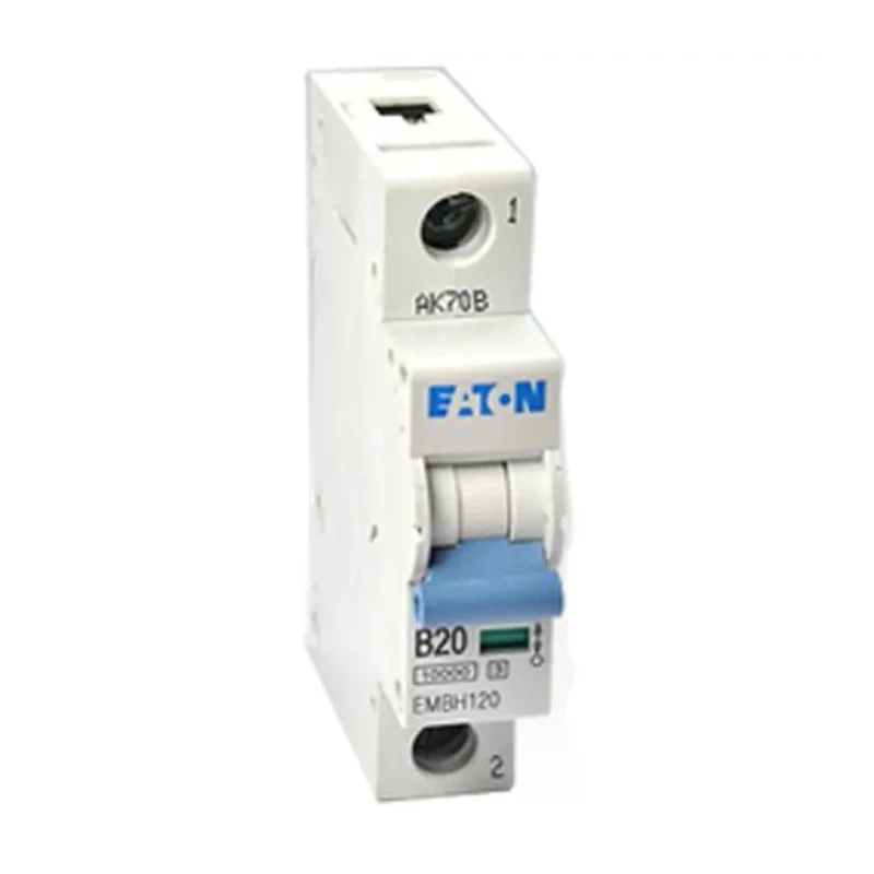 Eaton MEM Shield Miniature Circuit Breaker 1-Pole 20A Type B 240V AC 48V DC 10kA Breaking Capacity EMBH120 EMBH120