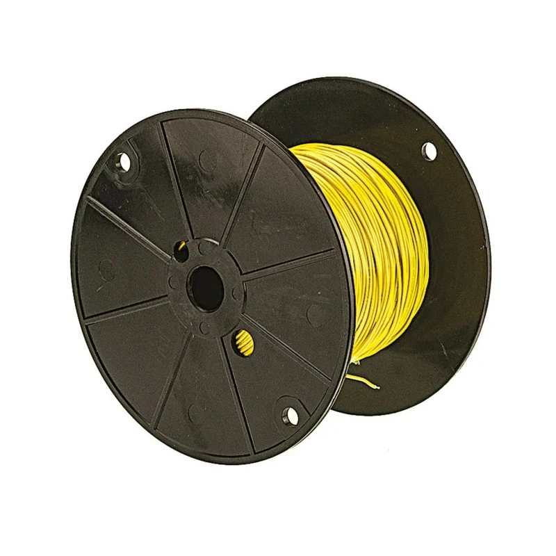 Alpha Wire Hookup Wire PVC Series Yellow Hook Up Wire 24 AWG 7/0.20 mm Core Strands 305 m Polyvinyl 3050 YL001
