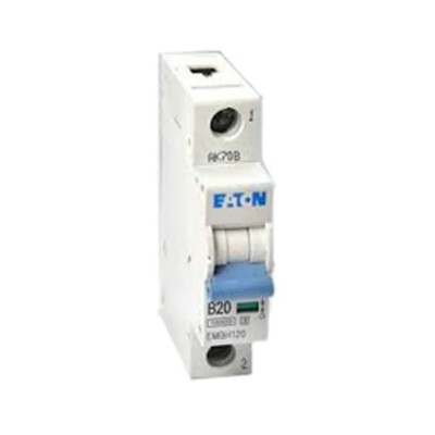 Eaton MEM Shield Miniature Circuit Breaker 1-Pole 40A Type B 240V AC 48V DC 10 kA Breaking Capacity EMBH140 EMBH140