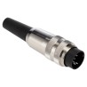 Lumberg SV 5 Pole Straight M16 DIN Plug, DIN EN 60529, 60V AC, 5A, IP40, Screw-On, Cable Male SV 50