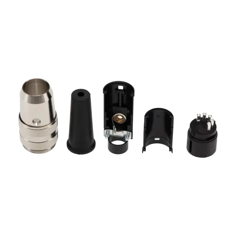 Lumberg SV 5 Pole Straight M16 DIN Plug, DIN EN 60529, 60V AC, 5A, IP40, Screw-On, Cable Male SV 50
