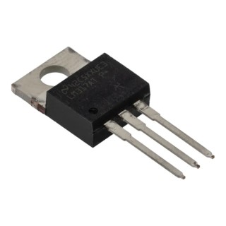 Texas Instruments Adjustable Positive Voltage Regulator TO-220 3-Pin 40V 1.5A LM317AT/NOPB