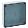 Spelsberg TK PS Series Grey Transparent Lid Polystyrene Enclosure IP66 IK07 63 mm x 182 mm x 180 mm