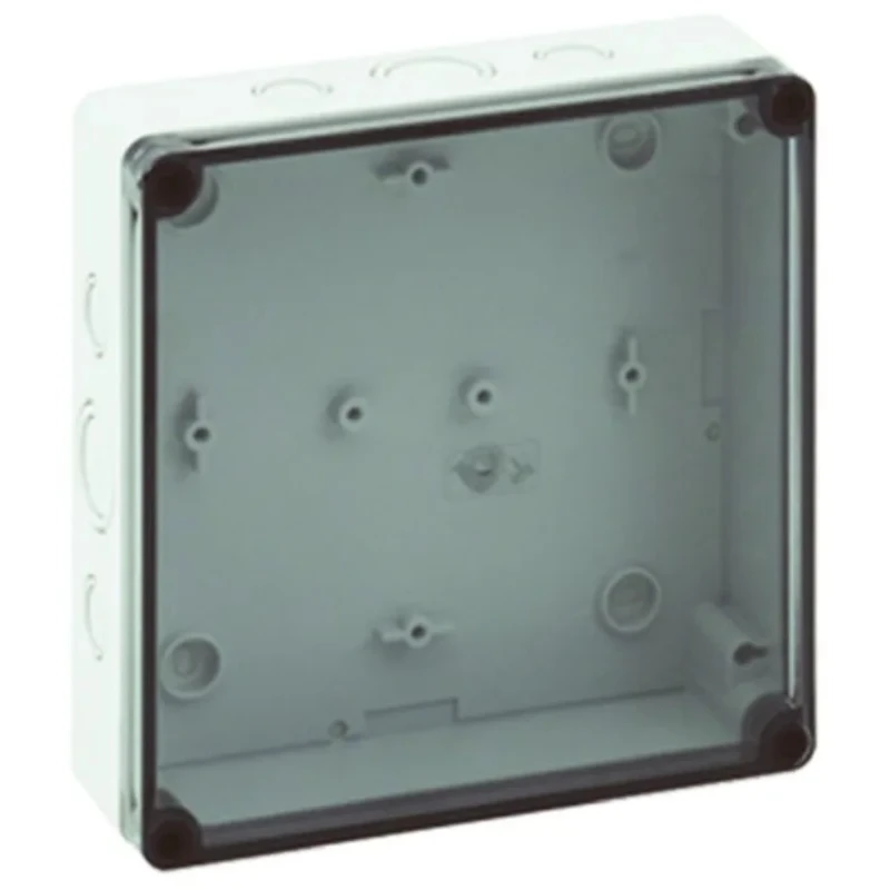 Spelsberg TK PS Series Grey Transparent Lid Polystyrene Enclosure IP66 IK07 63 mm x 182 mm x 180 mm 