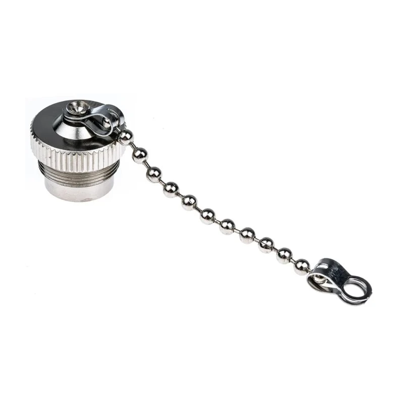 Lumberg Circular Connector Dust Cap IP68 Rated Nickel Plated Copper Zinc 0381
