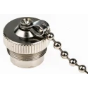 Lumberg Circular Connector Dust Cap IP68 Rated Nickel Plated Copper Zinc 0381