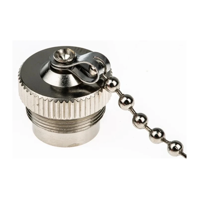Lumberg Circular Connector Dust Cap IP68 Rated Nickel Plated Copper Zinc 0381