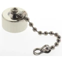 Lumberg Circular Connector Dust Cap IP67, IP40, IP68 Rated, Copper Zinc Alloy, Polyoxymethylene, Nitrile Butadiene 0383