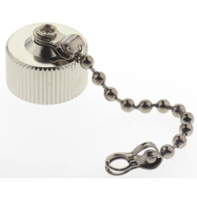 Lumberg Circular Connector Dust Cap IP67, IP40, IP68 Rated, Copper Zinc Alloy, Polyoxymethylene, Nitrile Butadiene 0383