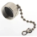 Lumberg Circular Connector Dust Cap IP67, IP40, IP68 Rated, Copper Zinc Alloy, Polyoxymethylene, Nitrile Butadiene 0383