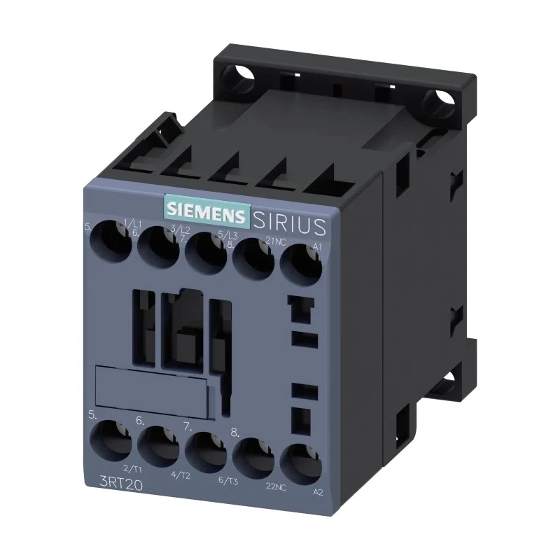 Siemens 3RT2 Contactor, 42V Coil, 3-Pole, 9 A, 4 kW Motor Control 3RT2016-1AD02