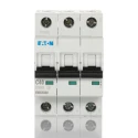 Eaton MEM Shield Miniature Circuit Breaker, 3-Pole, 40A, Type C, 240V AC, 48V DC, 10kA Breaking Capacity EMCH340