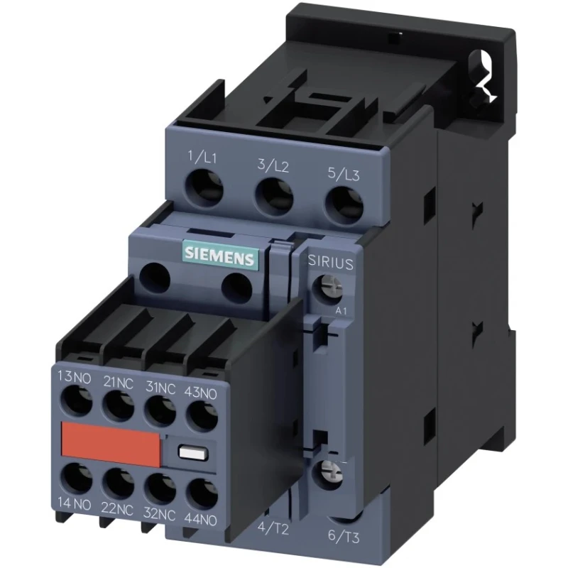 Siemens 3RT2 Contactor, 230V AC Coil, 3-Pole, 12 A, 5.5 kW, 3 NO Contacts, 690V AC 3RT2024-1AL24-3MA0