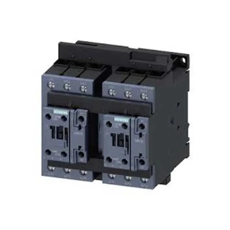 Siemens 3-Pole Contactor, 110V AC Coil, 60A, 22kW Power Rating, Motor Control, Reversing, Model SRA23
