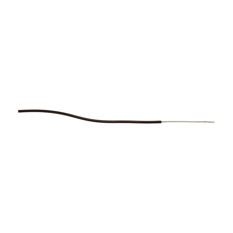 Alpha Wire Hook Up Wire PVC Series Brown 24 AWG 7/0.20 mm Core Strands 305 m Polyvinyl 3050 BR001