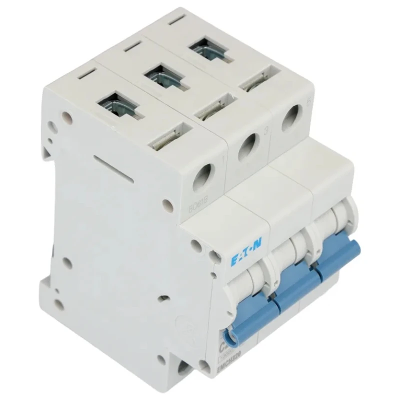 Eaton MEM Shield Miniature Circuit Breaker, 3-Pole, 20A, Type C Tripping, 240V AC, 48V DC, 10 kA Breaking EMCH320 EMCH320