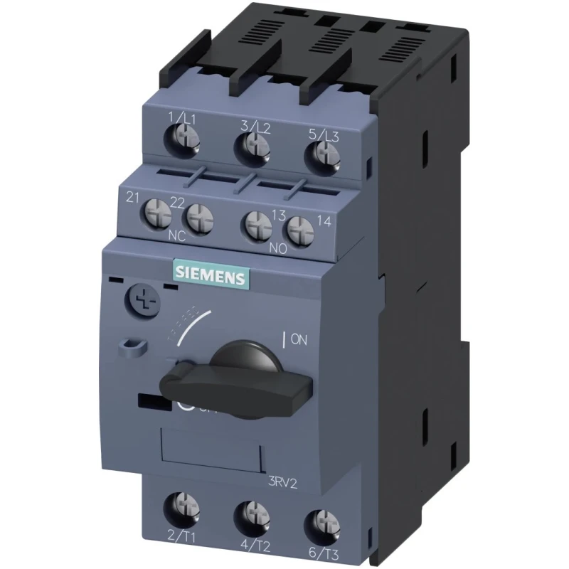 Siemens Motor Protection Circuit Breaker 550mA, 800 mA, 690V, IP20, Magnetic Sensing, 3 Poles 3RV2011-0HA15
