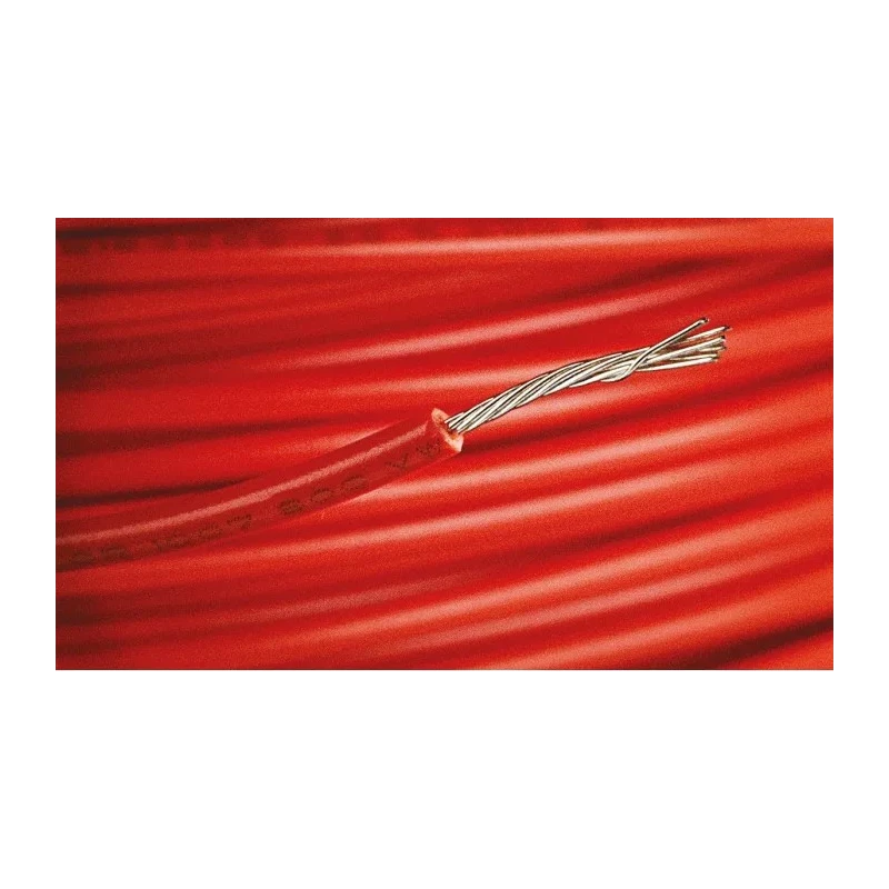 Alpha Wire Hook Up Wire PVC Series Orange Jacket 24 AWG 7x0.20mm Strands 305m Length 300V 1.42mm Diameter 105°C 3050 OR001