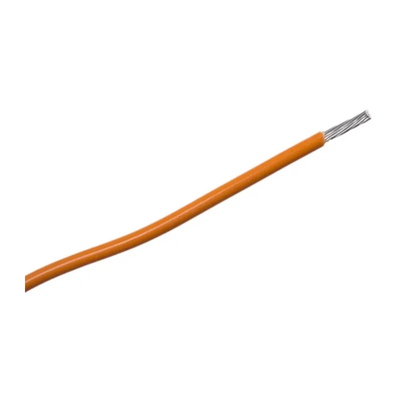 Alpha Wire Hook Up Wire PVC Series Orange Jacket 24 AWG 7x0.20mm Strands 305m Length 300V 1.42mm Diameter 105°C 3050 OR001