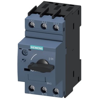 Siemens Motor Protection Circuit Breaker 2.8-4 A, 690 V, 3 Poles, Magnetic Sensing, IP20, -20°C to 60°C 3RV2021-1EA10
