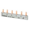 Siemens Copper SENTRON 5ST 2 Phase Busbar, 400 V AC, 80 A Current Rating, 18 mm Pitch 5ST3704