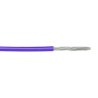 Alpha Wire Hookup Wire PVC Series Purple Jacket, 24 AWG, 7/0.20 mm Strands, 1.42 mm OD, 300 V, Flame Retardant 3050 VI001
