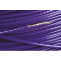 Alpha Wire Hookup Wire PVC Series Purple Jacket, 24 AWG, 7/0.20 mm Strands, 1.42 mm OD, 300 V, Flame Retardant 3050 VI001