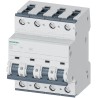 Siemens SENTRON Miniature Circuit Breaker 4-Pole 20A Type C 400V AC 60V DC 10kA Breaking Capacity 5SY4420-7