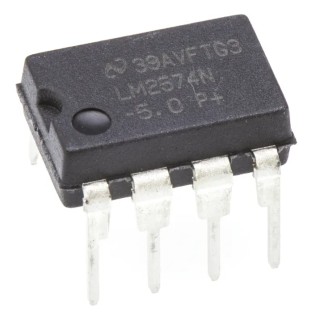 Texas Instruments Buck Converter Through Hole 5V Output Voltage 500mA Output Current LM2574N-5.0/NOPB