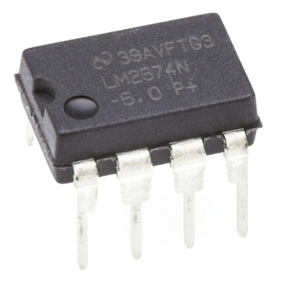 Texas Instruments Buck Converter Through Hole 5V Output Voltage 500mA Output Current LM2574N-5.0/NOPB