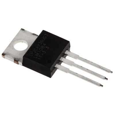Texas Instruments Low Dropout (LDO) Linear Voltage Regulator Positive 27V TO-220 3-Pin Through Hole 5mA LM1084IT-3.3/NOPB