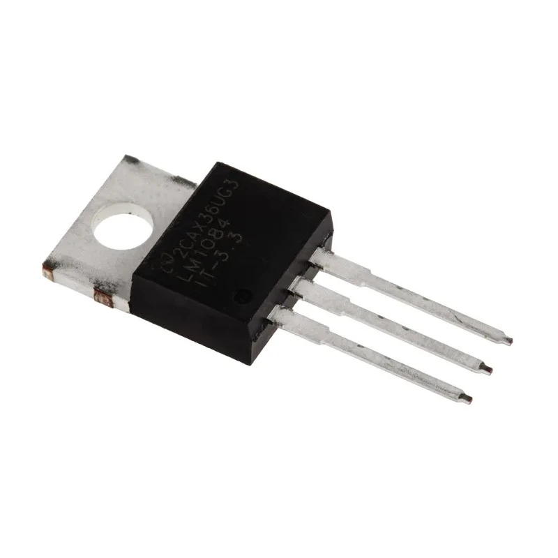 Texas Instruments Low Dropout (LDO) Linear Voltage Regulator Positive 27V TO-220 3-Pin Through Hole 5mA LM1084IT-3.3/NOPB