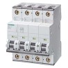 Siemens SENTRON Miniature Circuit Breaker, 4-Pole, 10A, Type B, 400V AC, 72V DC, 10 kA Breaking Capacity 5SY4410-6