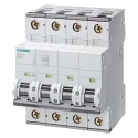 Siemens SENTRON Miniature Circuit Breaker, 4-Pole, 40A, Type B, 400V AC, 72V DC, 10 kA Breaking Capacity 5SY4440-6
