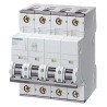 Siemens SENTRON Miniature Circuit Breaker, 4-Pole, 40A, Type B, 400V AC, 72V DC, 10 kA Breaking Capacity 5SY4440-6