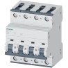 Siemens SENTRON Miniature Circuit Breaker 4-Pole 25A Type C 400V AC 60V DC 10 kA Breaking Capacity 5SY4425-7