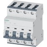 Siemens SENTRON Miniature Circuit Breaker 4-Pole 32A Type D 400V AC 60V DC 10 kA Breaking Capacity 5SY4432-8